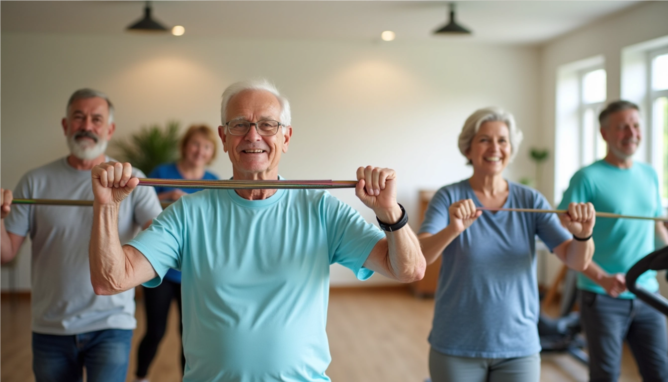 Los Cuatro Tipos de Ejercicios para Adultos Mayores Que Necesitas