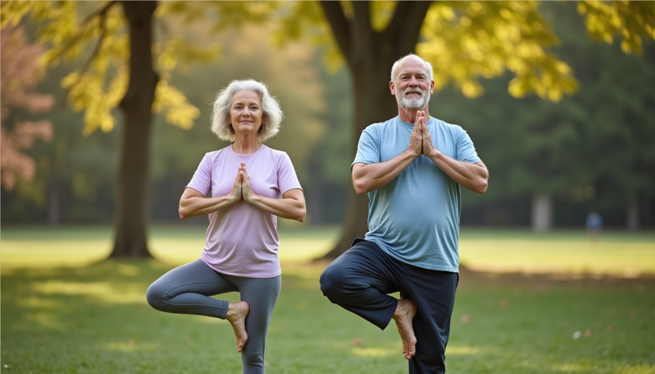 Beneficios de practicar yoga para los adultos mayores