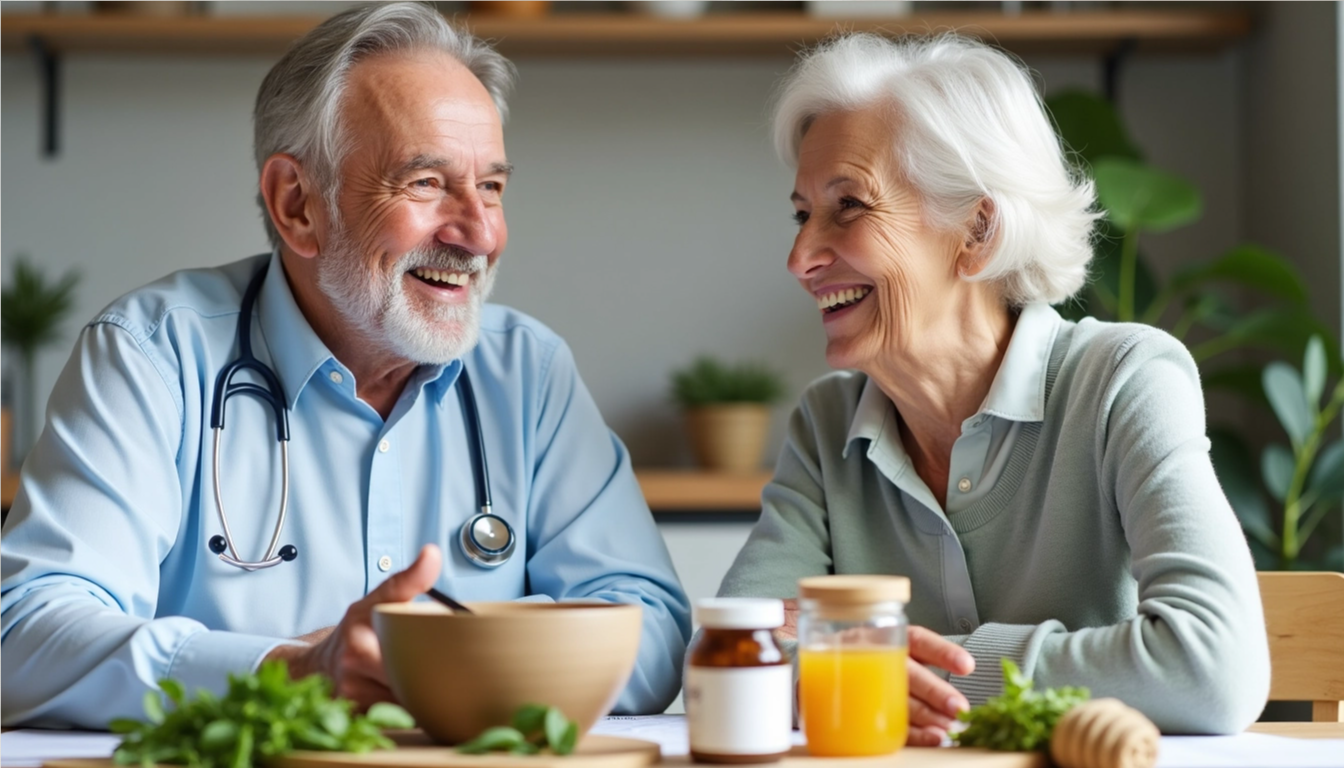 Integrando la Medicina Natural y Convencional para Adultos Mayores