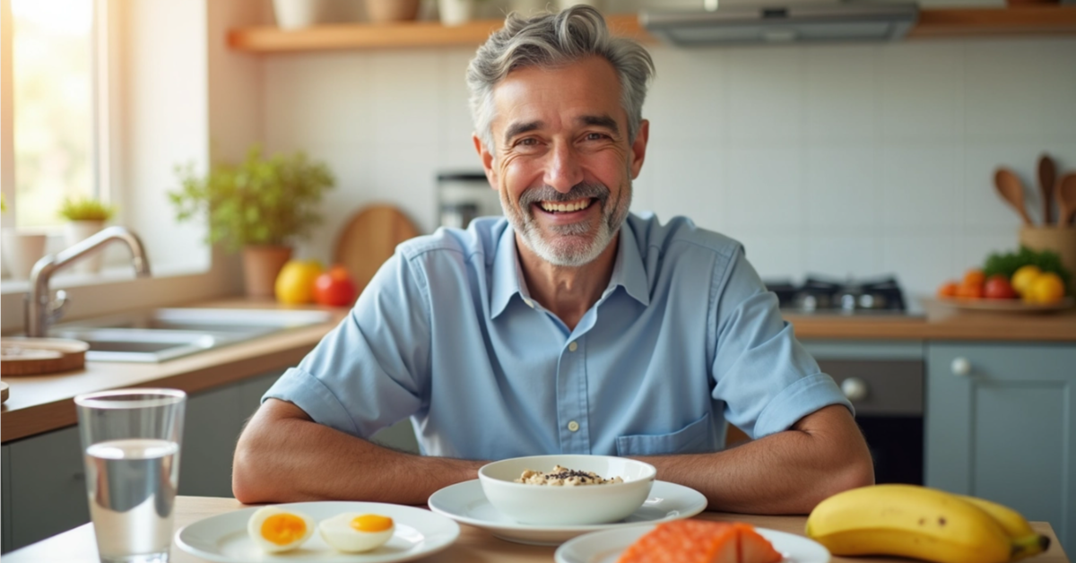 Desayuno para Fortalecer Piernas de Adultos Mayores