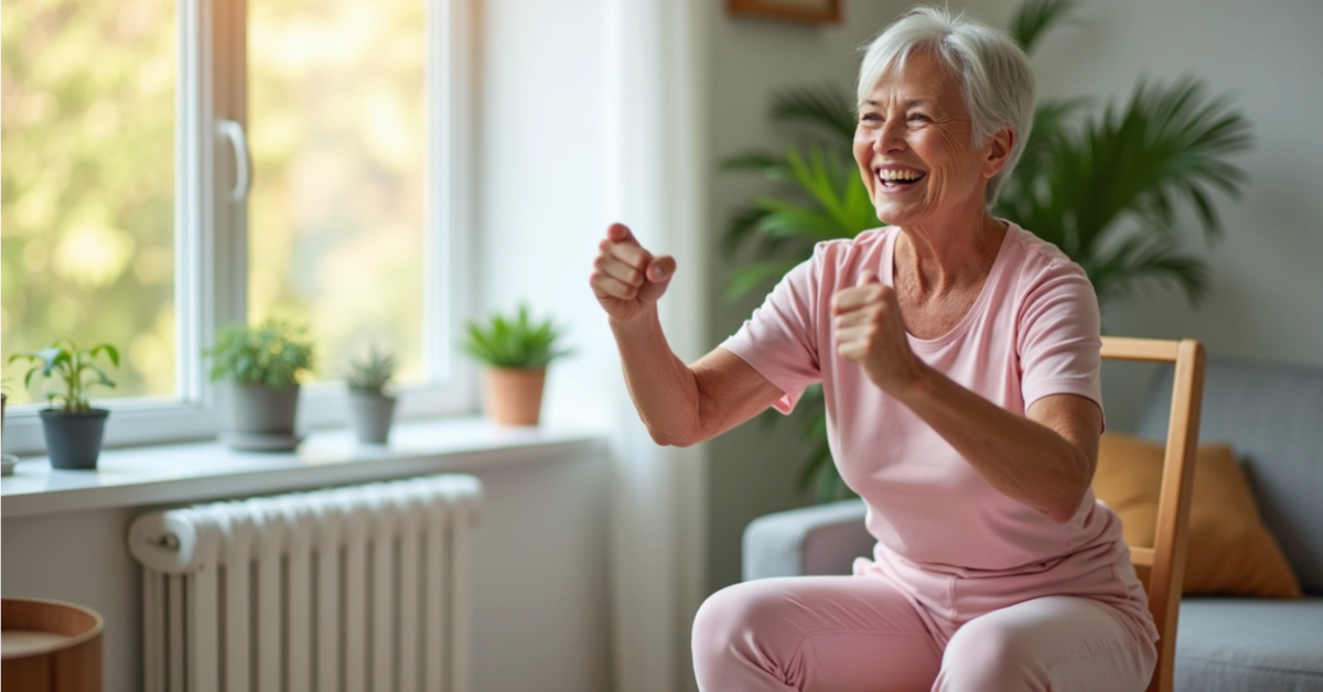 Ejercicios Sencillos para Adultos Mayores de 60 Años