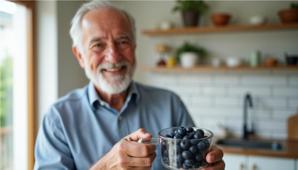 ¿Qué cantidad de arándanos para adultos mayores es razonable?