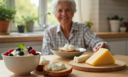 Queso para Ganar Masa Muscular Después de los 60